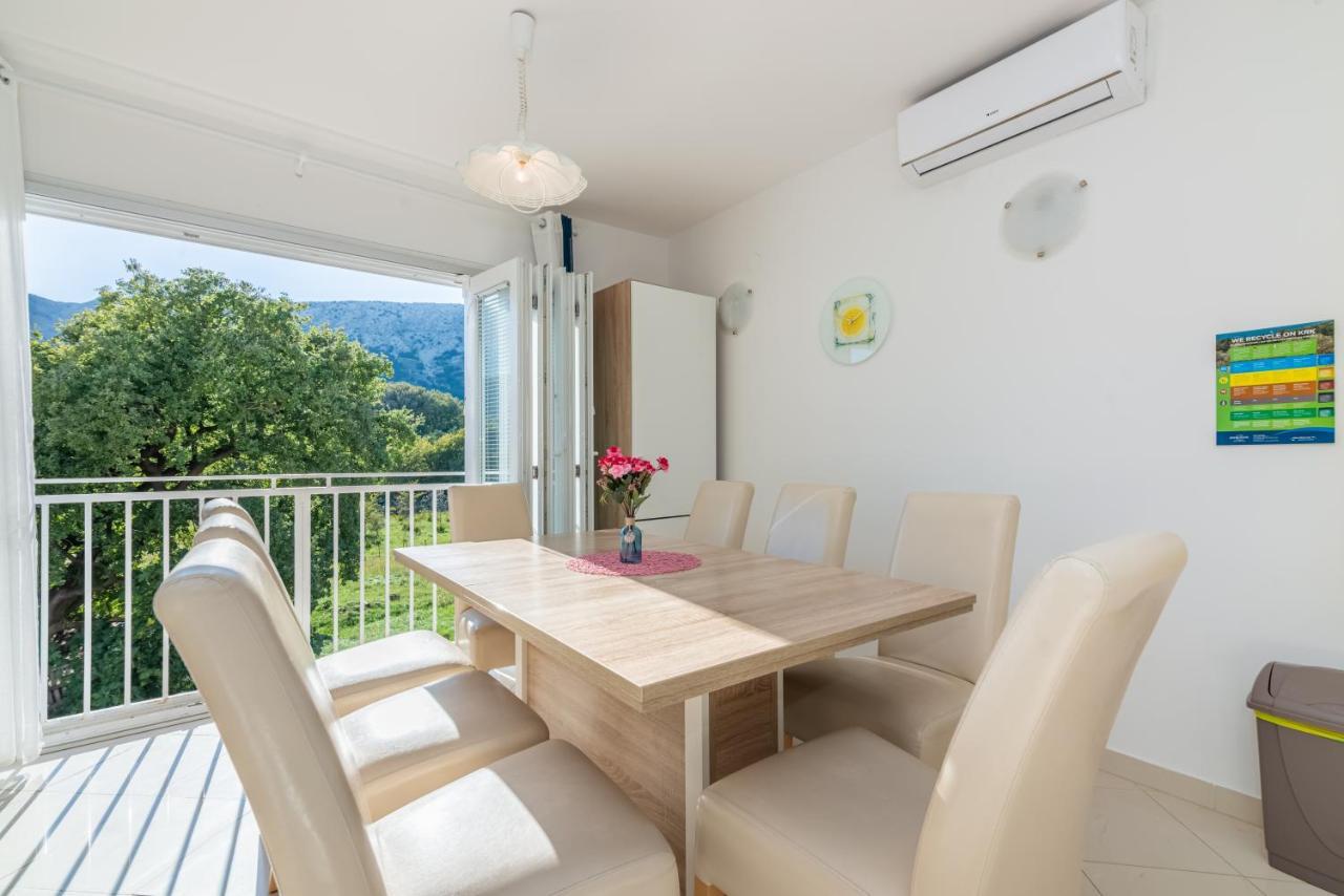 Apartment Mimoza 6, Baska, Krk Dış mekan fotoğraf